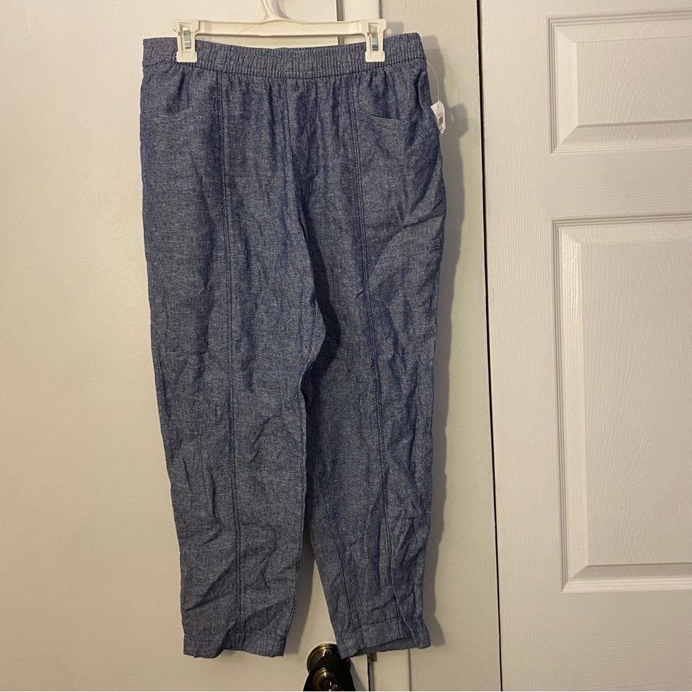 NWT Old Navy linen pants petite, size M